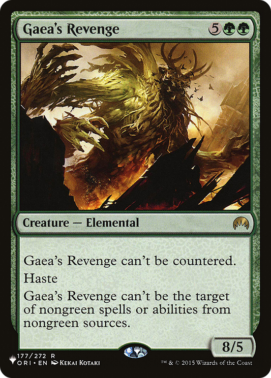 Gaea's Revenge (LIST-ORI-177) - The List