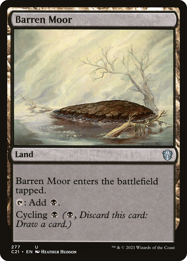 Barren Moor (C21-277) - Commander 2021