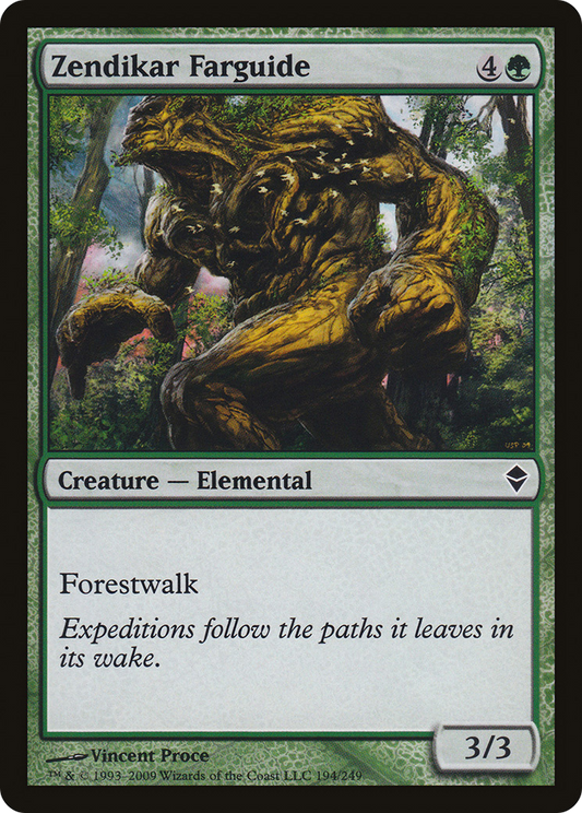 Zendikar Farguide (ZEN-194) - Zendikar Foil