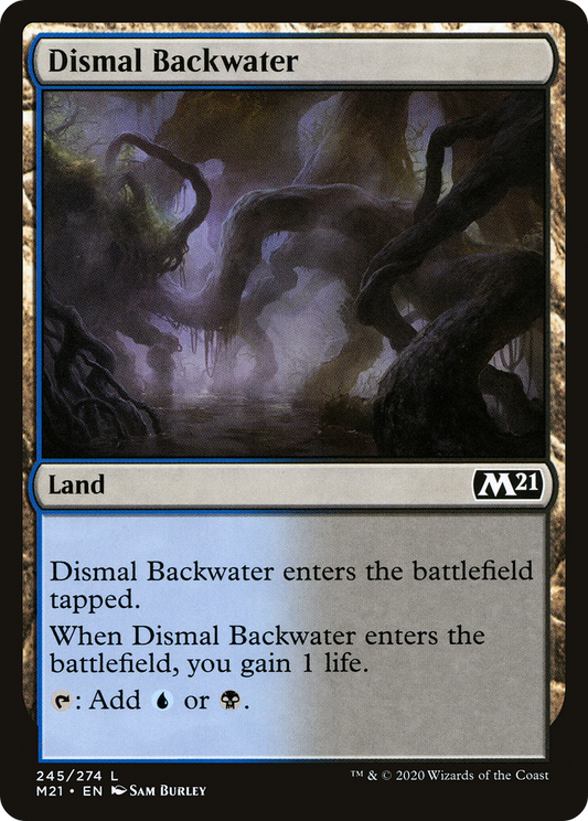 Dismal Backwater (M21-245) - Core Set 2021 Foil