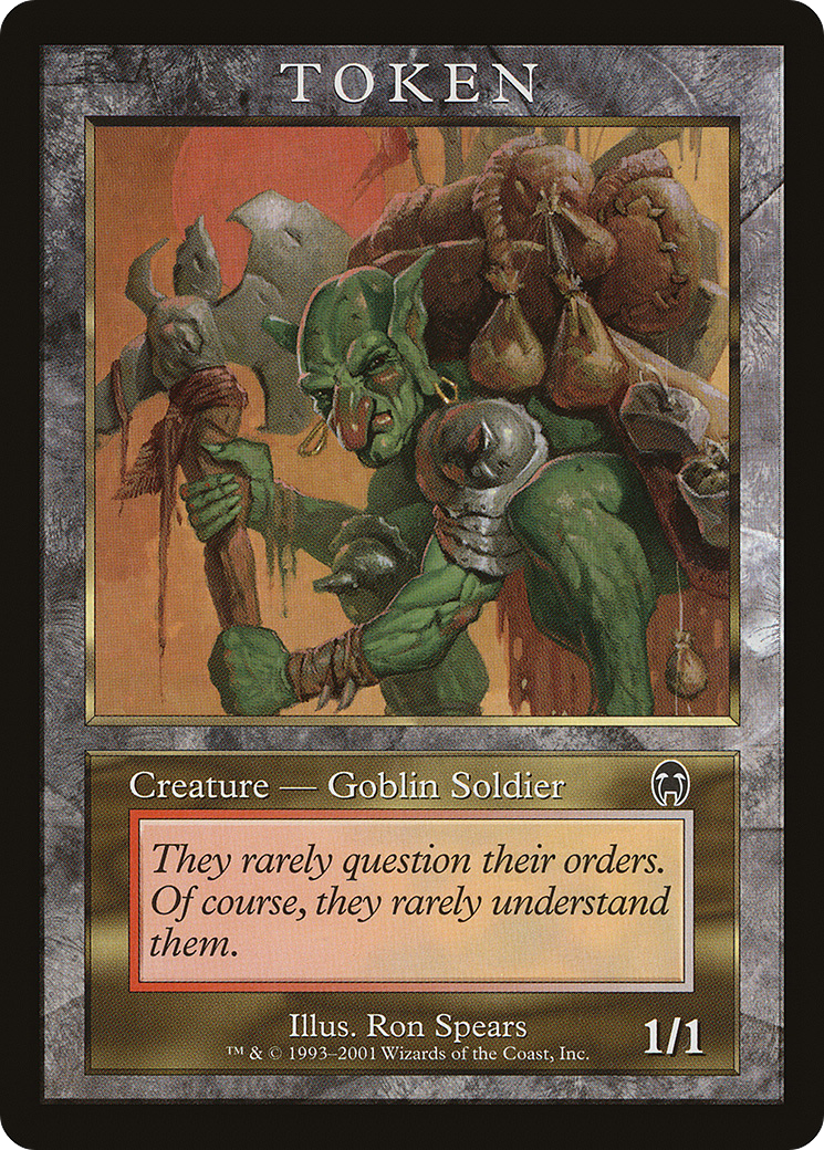 Goblin Soldier (MPR-006) - Magic Player Rewards 2001