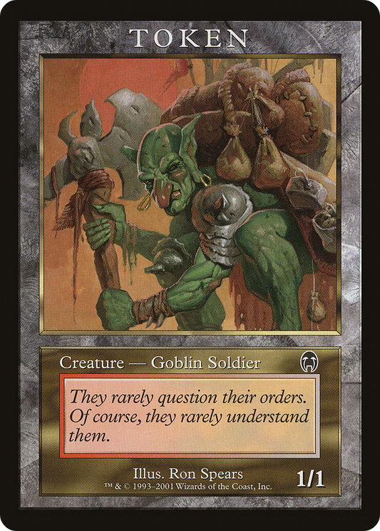 Goblin Soldier (MPR-006) - Magic Player Rewards 2001