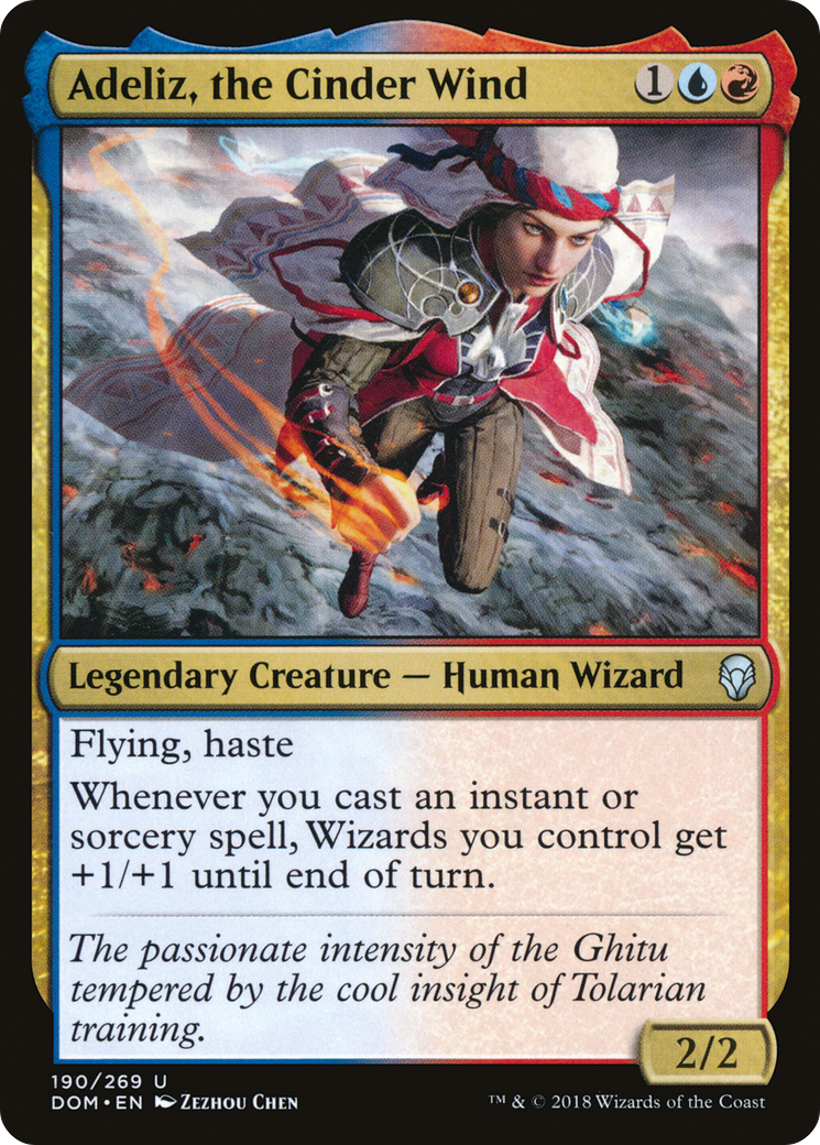 Adeliz, the Cinder Wind (DOM-190) - Dominaria