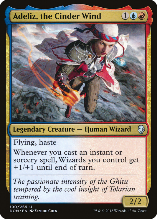 Adeliz, the Cinder Wind (DOM-190) - Dominaria