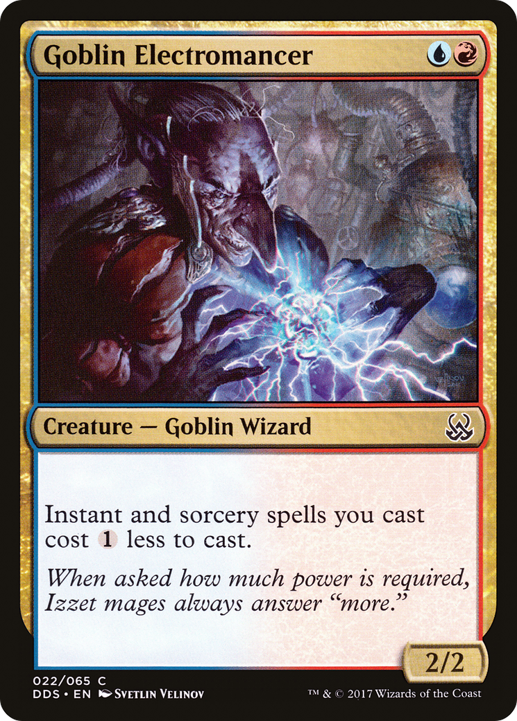 Goblin Electromancer (DDS-022) - Duel Decks: Mind vs. Might