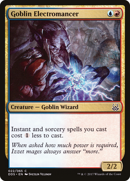 Goblin Electromancer (DDS-022) - Duel Decks: Mind vs. Might