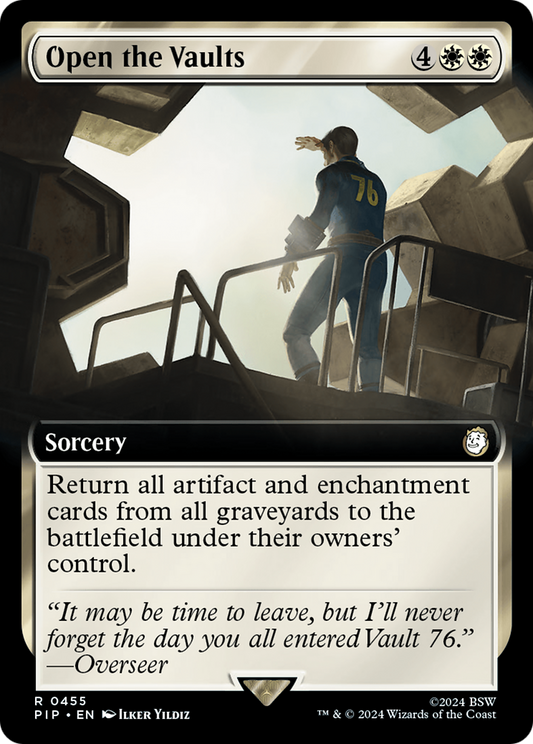 Open the Vaults (PIP-455) - Fallout: (Extended Art) Foil