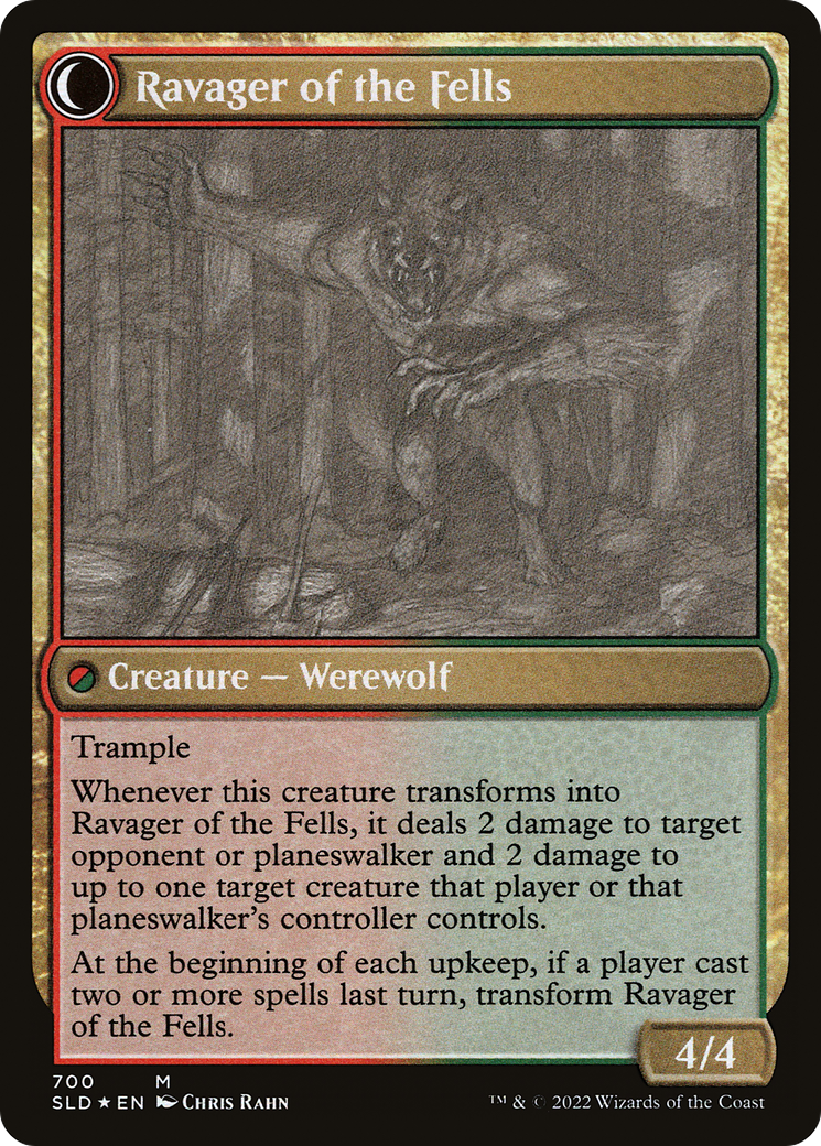 Huntmaster of the Fells (Sketch Showcase)  (SLD-700) - Secret Lair Drop
