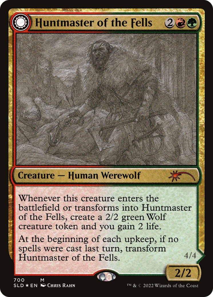 Huntmaster of the Fells (Sketch Showcase)  (SLD-700) - Secret Lair Drop