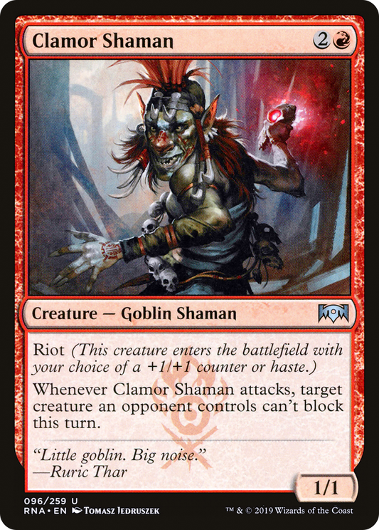 Clamor Shaman (RNA-096) - Ravnica Allegiance