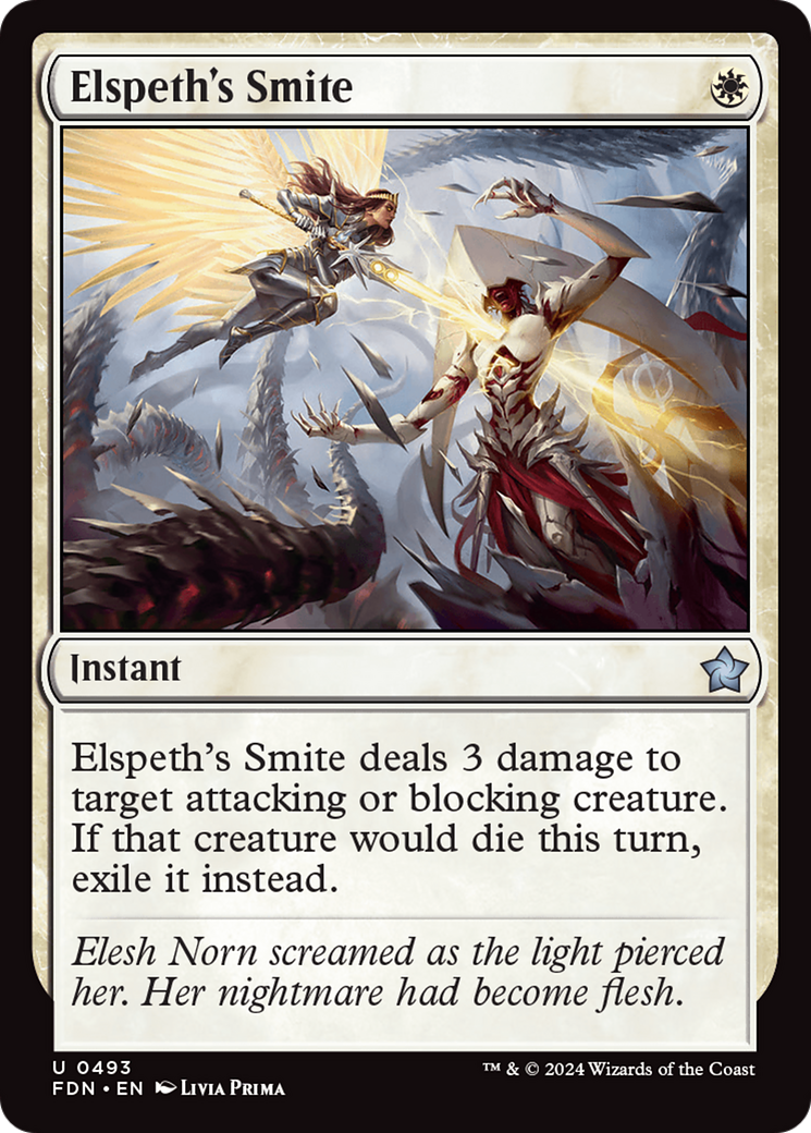 Elspeth's Smite (FDN-493) - Foundations