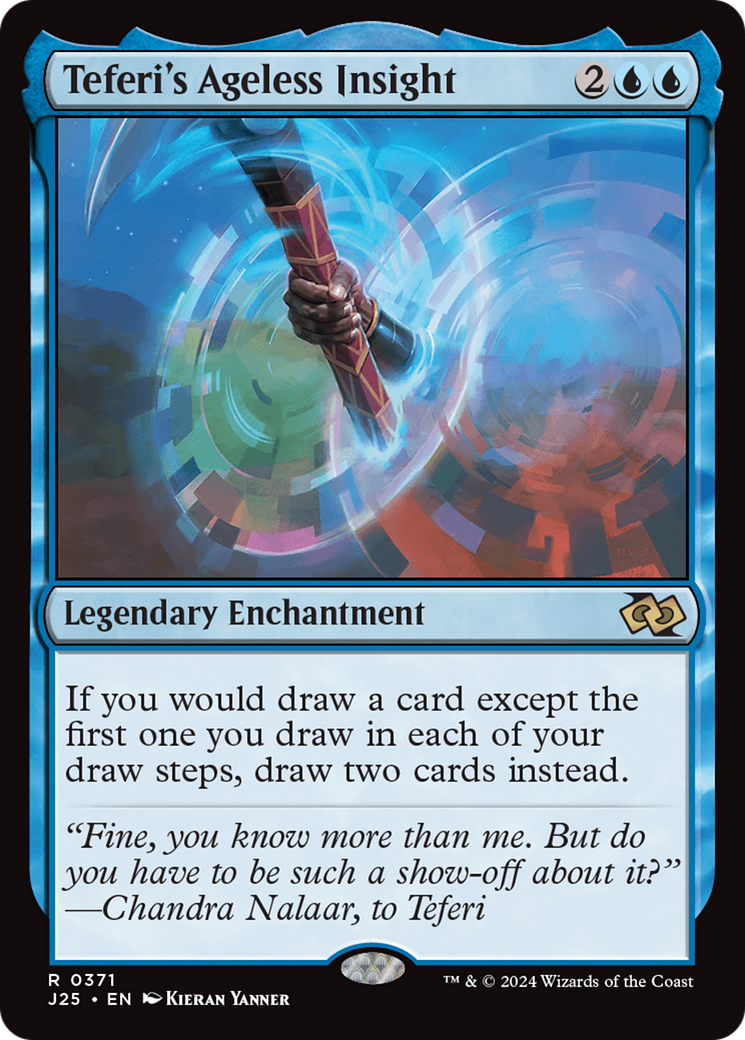 Teferi's Ageless Insight (J25-371) - Foundations Jumpstart Foil