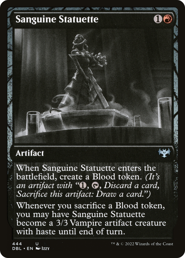 Sanguine Statuette (DBL-444) - Innistrad: Double Feature Foil