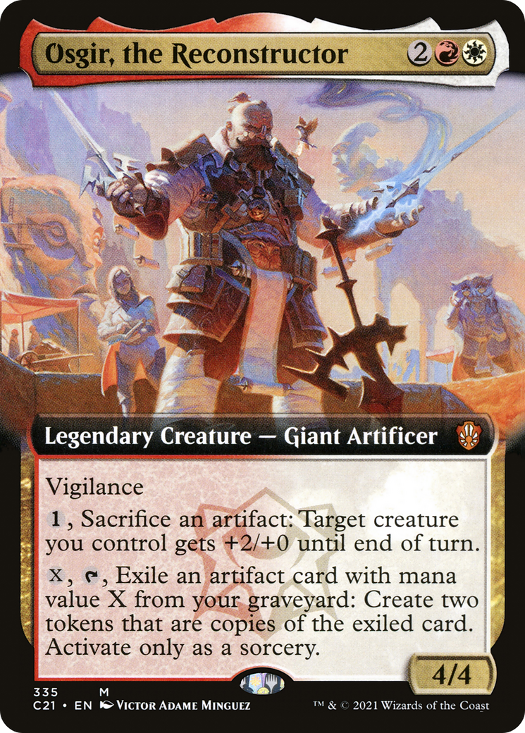 Osgir, the Reconstructor (C21-335) - Commander 2021: (Extended Art)