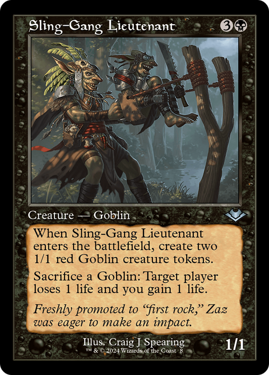 Sling-Gang Lieutenant (H2R-008) - Modern Horizons 2 Timeshifts Foil