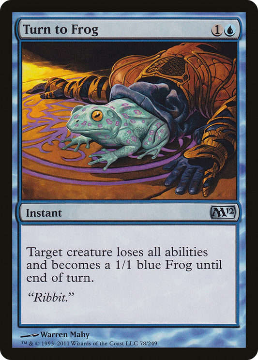 Turn to Frog (M12-078) - Magic 2012