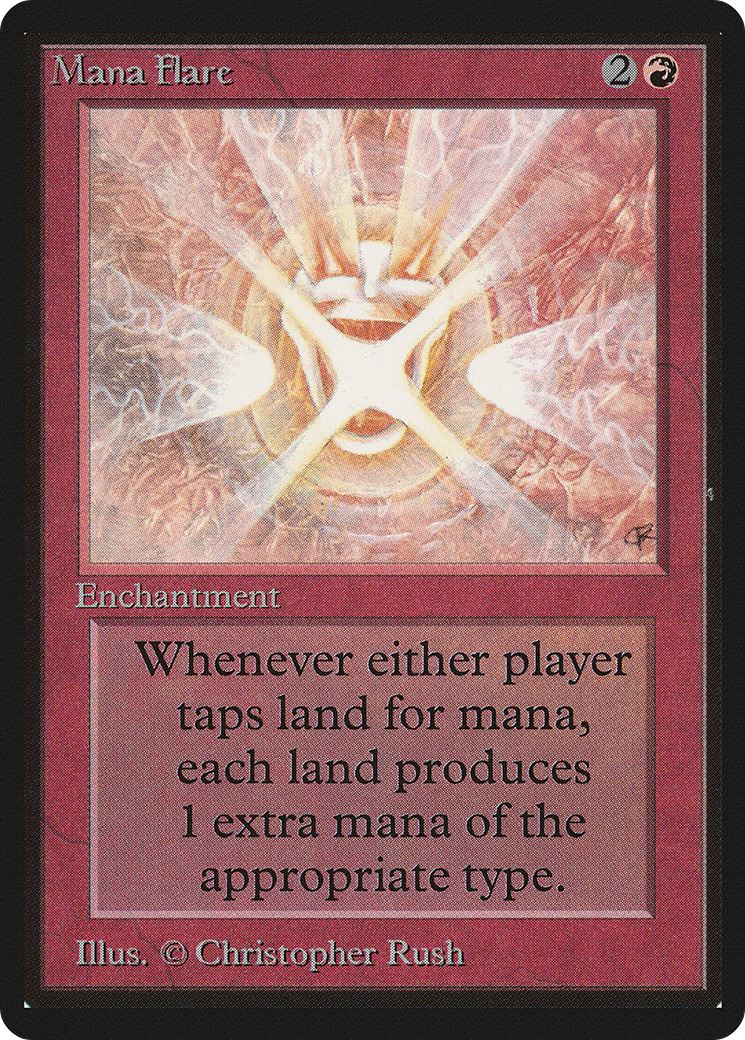 Mana Flare (LEB-163) - Limited Edition Beta