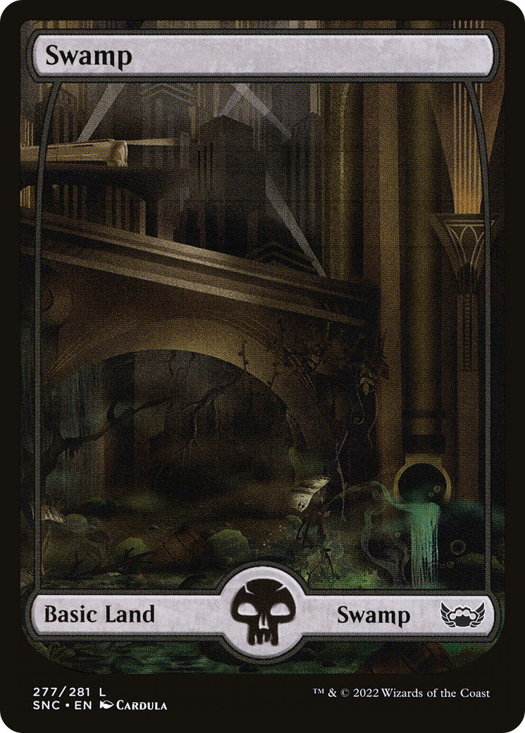 Swamp (SNC-277) - Streets of New Capenna: (Full Art) Foil