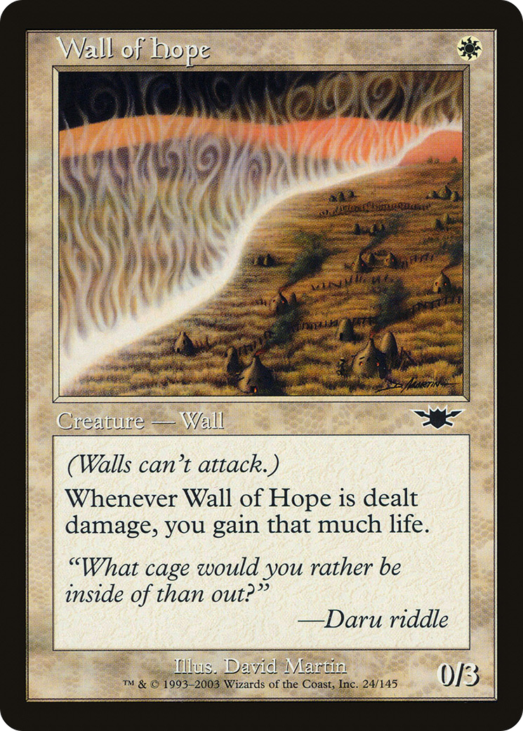 Wall of Hope (LGN-024) - Legions