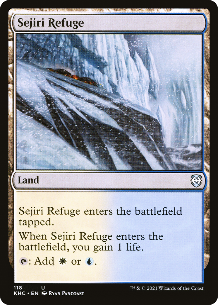 Sejiri Refuge (KHC-118) - Kaldheim Commander