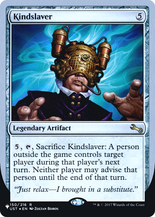 Kindslaver (ULST-058) - The List (Unfinity Foil Edition) Foil