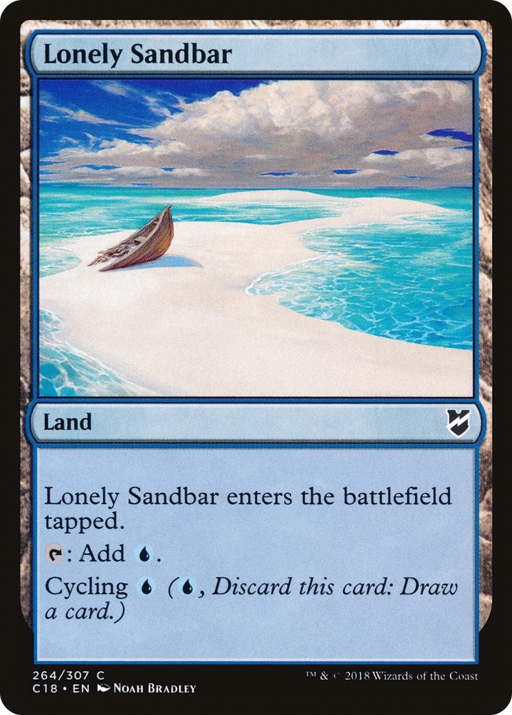 Lonely Sandbar (C18-264) - Commander 2018