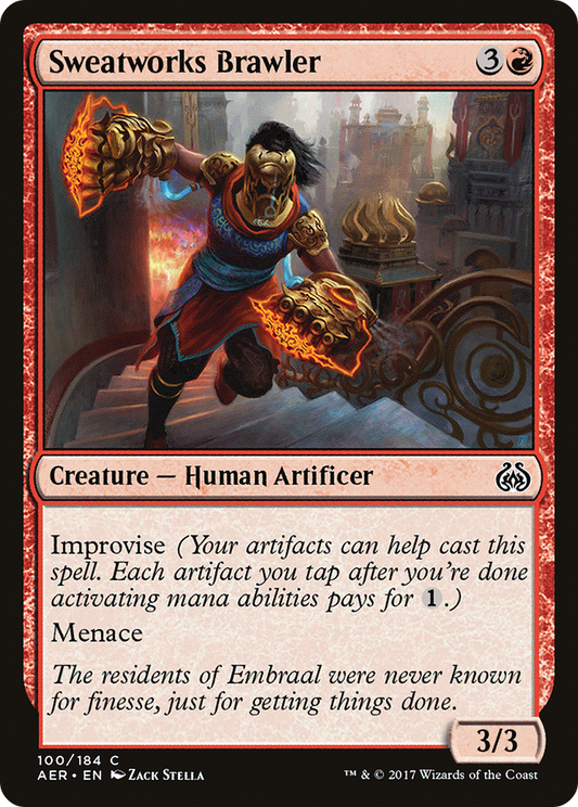 Sweatworks Brawler (AER-100) - Aether Revolt Foil