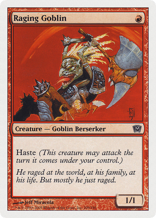 Raging Goblin (9ED-209) - Ninth Edition