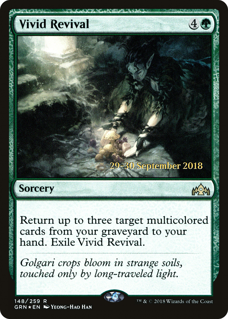 Vivid Revival (PRE-148S) - Guilds of Ravnica Promos (Prerelease) Foil