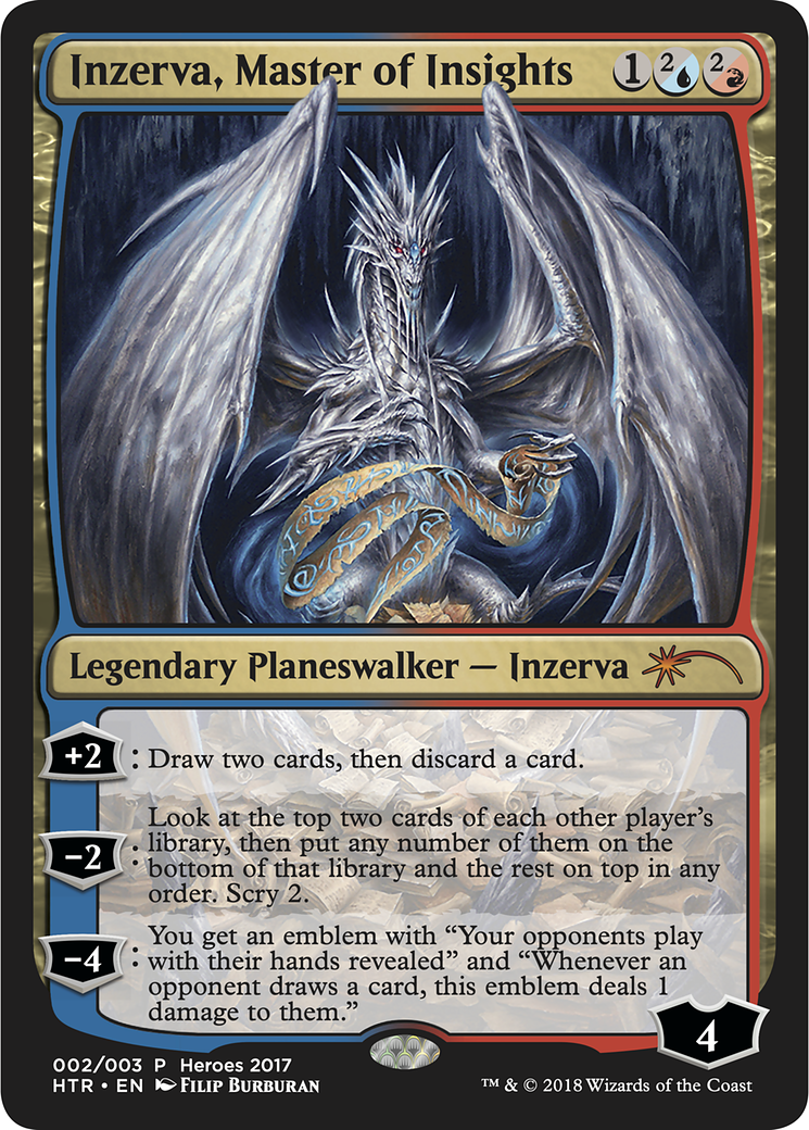 Inzerva, Master of Insights (HTR17-002) - 2017 Heroes of the Realm