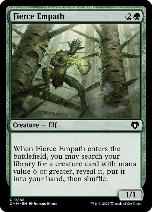 Fierce Empath (CMM-288) - Commander Masters Foil