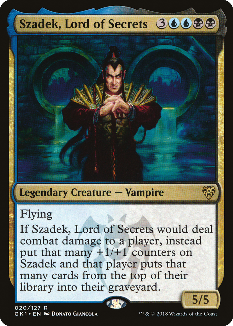 Szadek, Lord of Secrets (GK1-020) - GRN Guild Kit