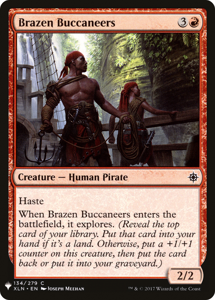 Brazen Buccaneers (LIST-XLN-134) - The List