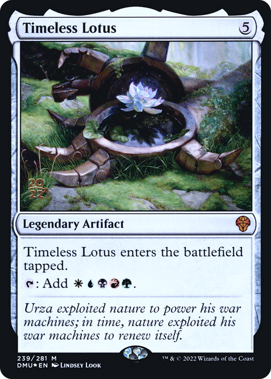 Timeless Lotus (PDMU-239S) - Dominaria United Promos Foil