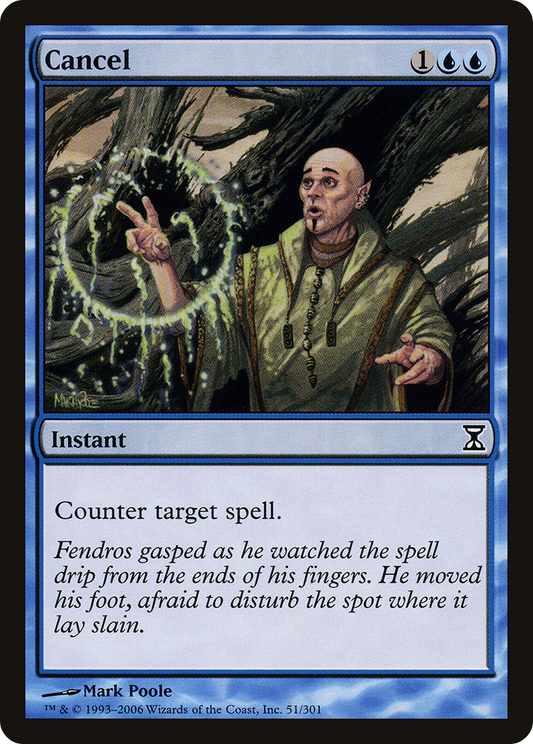 Cancel (TSP-051) - Time Spiral