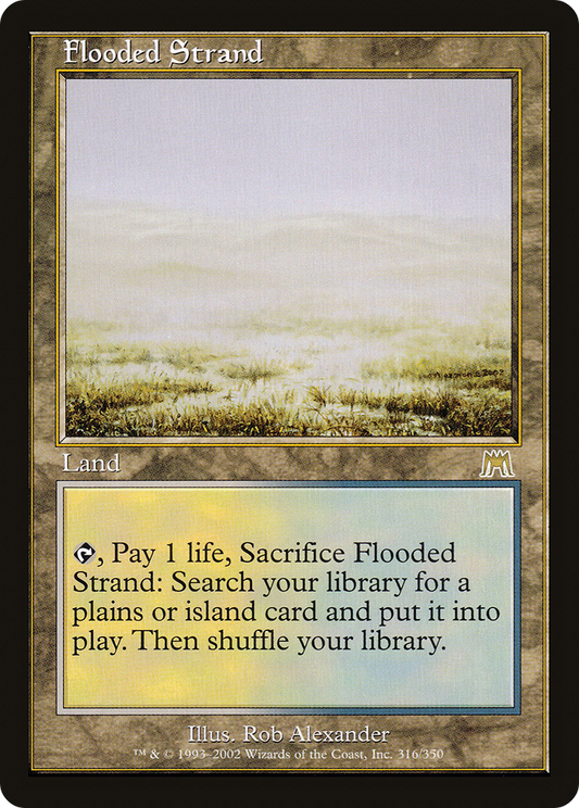 Flooded Strand (ONS-316) - Onslaught Foil