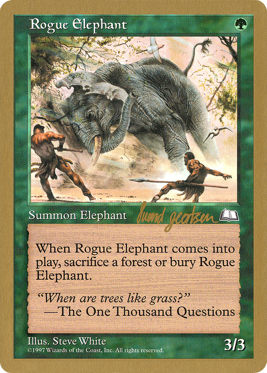 Rogue Elephant (WC97-SG139) - World Championship Decks 1997