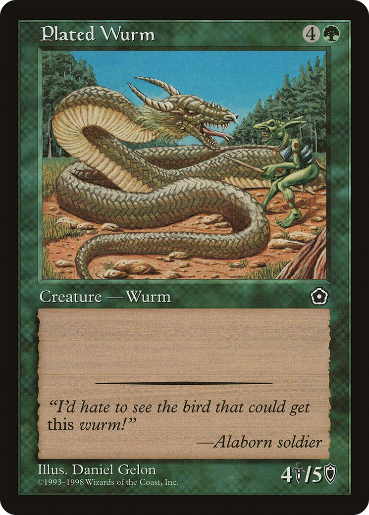 Plated Wurm (P02-141) - Portal Second Age