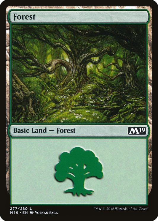 Forest (M19-277) - Core Set 2019