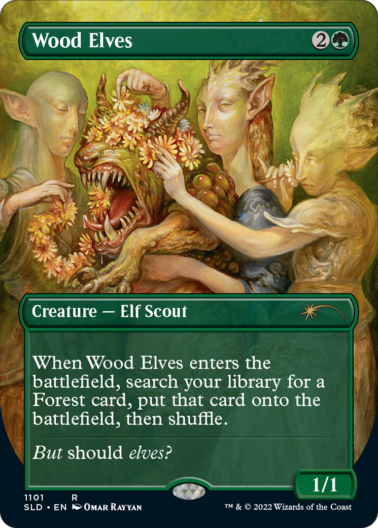 Wood Elves (SLD-1101) - Secret Lair Drop