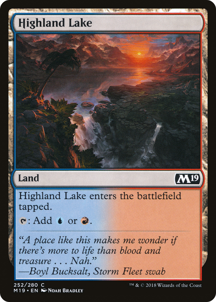 Highland Lake (M19-252) - Core Set 2019