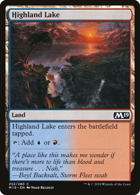 Highland Lake (M19-252) - Core Set 2019