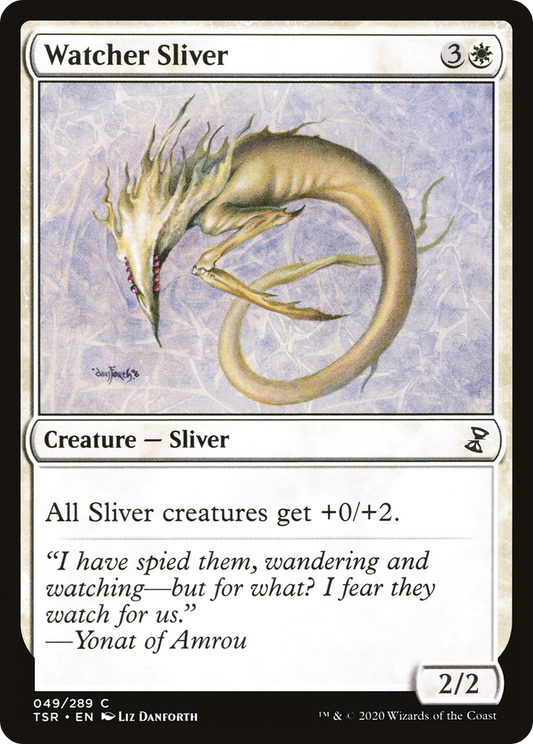 Watcher Sliver (TSR-049) - Time Spiral Remastered