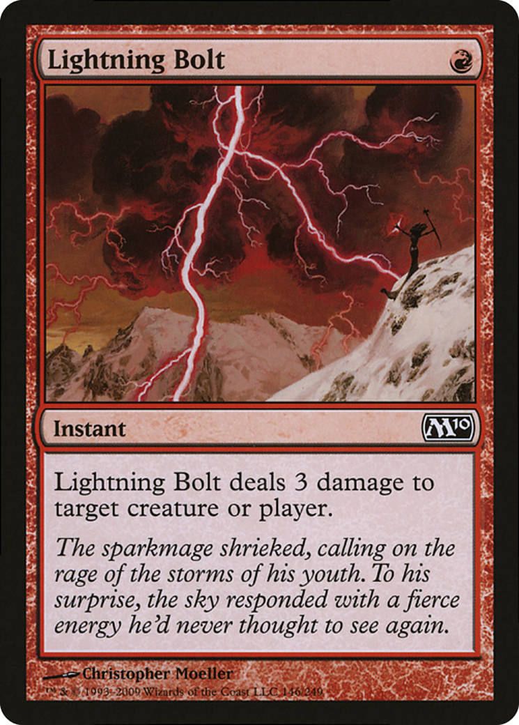 Lightning Bolt (P09-146) - Magic Player Rewards 2009