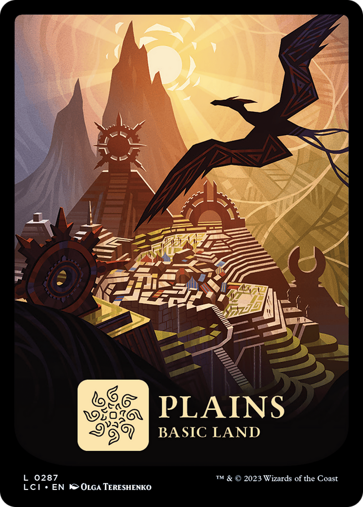 Plains (LCI-287) - The Lost Caverns of Ixalan Foil