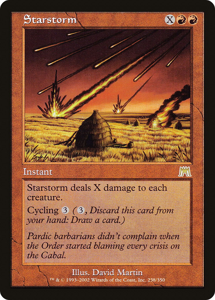 Starstorm (ONS-238) - Onslaught Foil