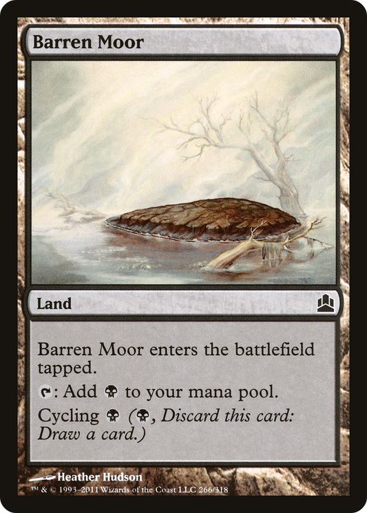 Barren Moor (CMD-266) - Commander 2011