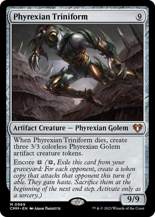 Phyrexian Triniform (CMM-969) - Commander Masters