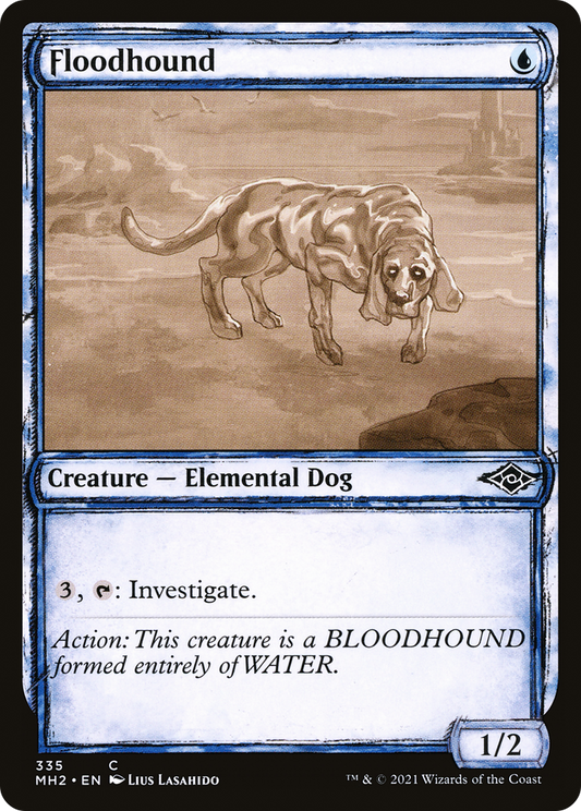 Floodhound (MH2-335) - Modern Horizons 2: (Showcase) Foil