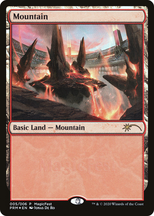 Mountain (PF20-005) - MagicFest 2020 Foil